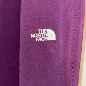 The North Face Men's Purple Shirt with White Logo Print